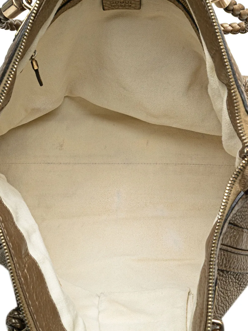 Image 4 of Gucci Pre-Owned Borsa a tracolla Bella in pelle di vitello 2000-2015