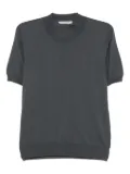 Fileria fine-knit T-shirt - Grey