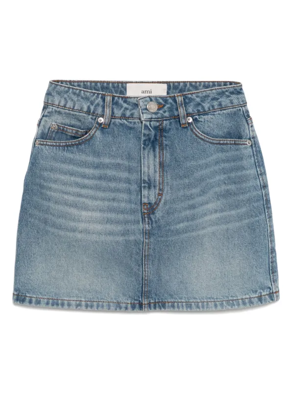 andmary Amy denim mini skirt Mサイズ Amy denim mini skirt