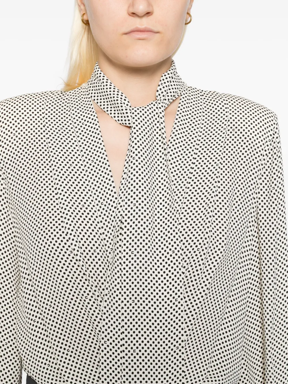 Elisabetta Franchi Tanktop met stippen Wit