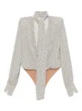 Elisabetta Franchi polka-dot top - White