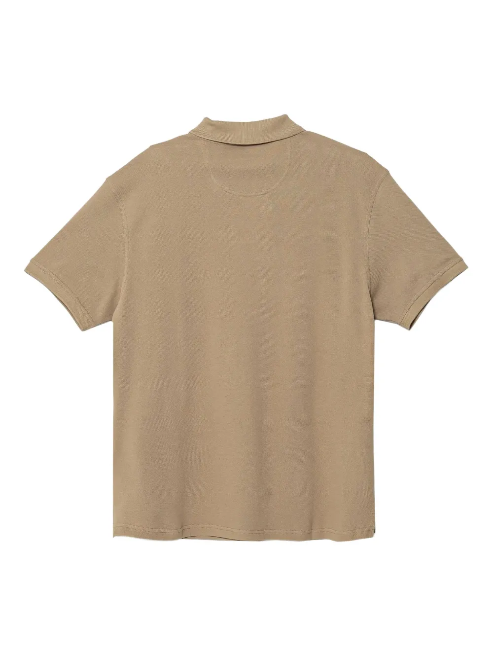 Barbour Poloshirt met geborduurd logo - Beige