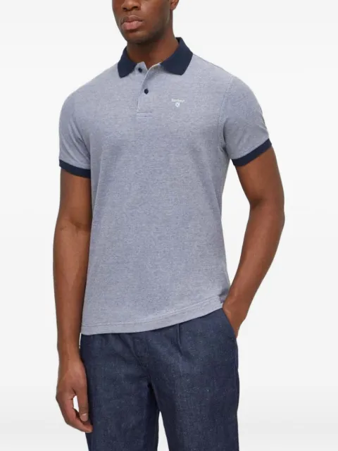 Barbour polo à logo brodé