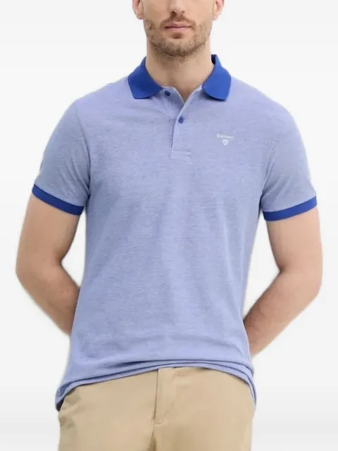 Barbour logo-motif polo shirt