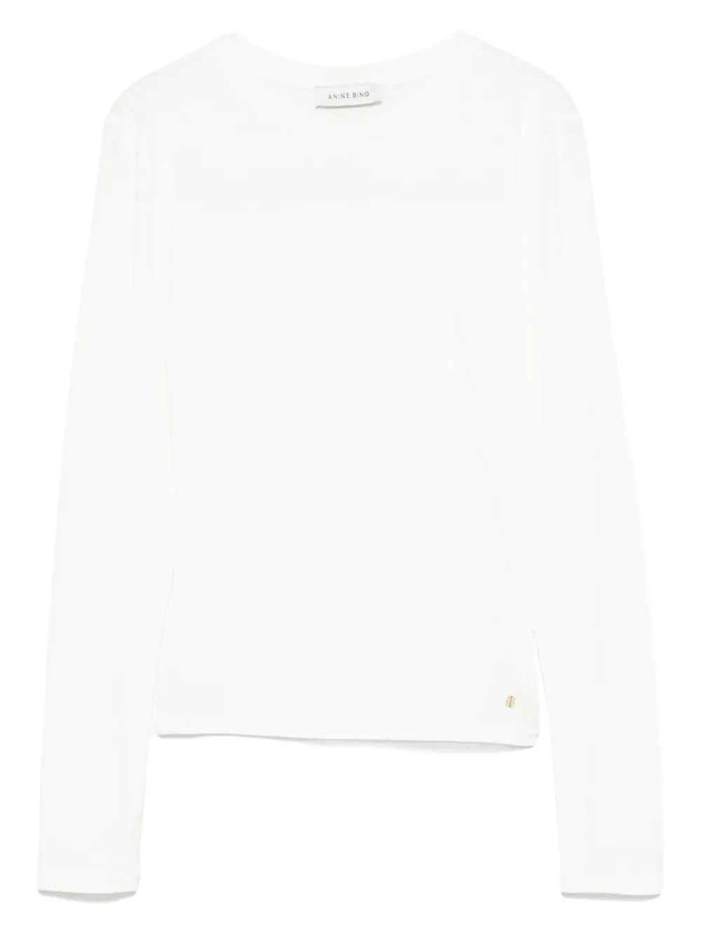 ANINE BING Jo Tシャツ - ホワイト ANINE BING Jo Tシャツ - ホワイト