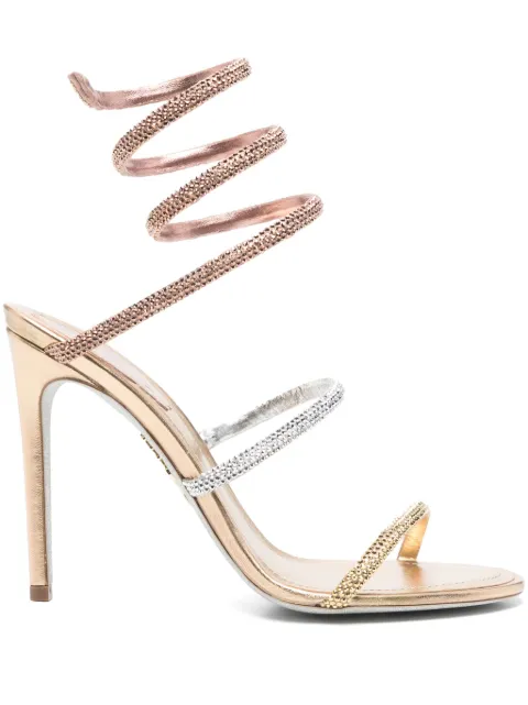 René Caovilla 105mm Cleo sandals