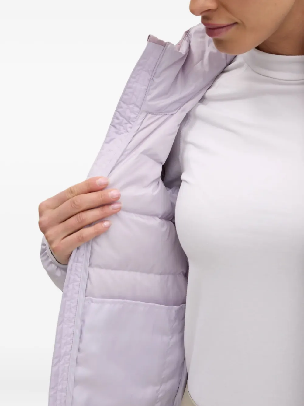 Adidas Originals Quilted Panelled Jacket In Pink