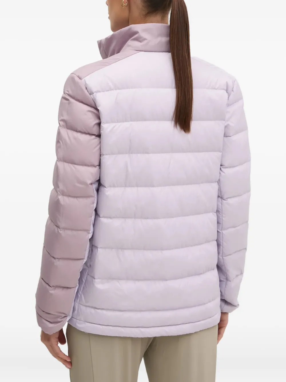 Adidas Originals Quilted Panelled Jacket In Pink