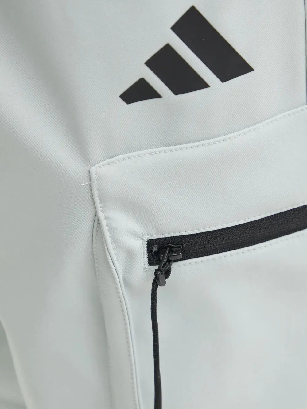 Adidas Originals Pocket Elasticated Cargo Pants In Gray