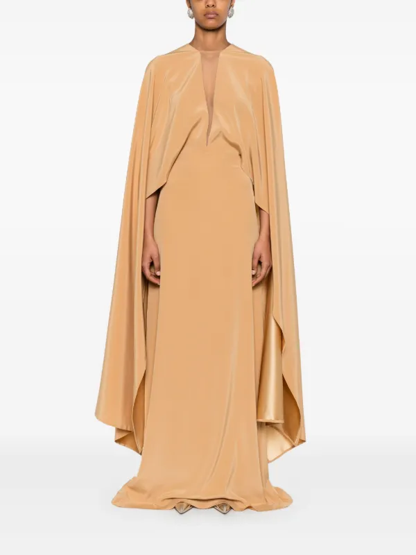 Stephane Rolland Crepe Gown - Yellow Stephane Rolland Crepe Gown - Yellow