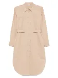 Peserico midi shirt dress - Neutrals