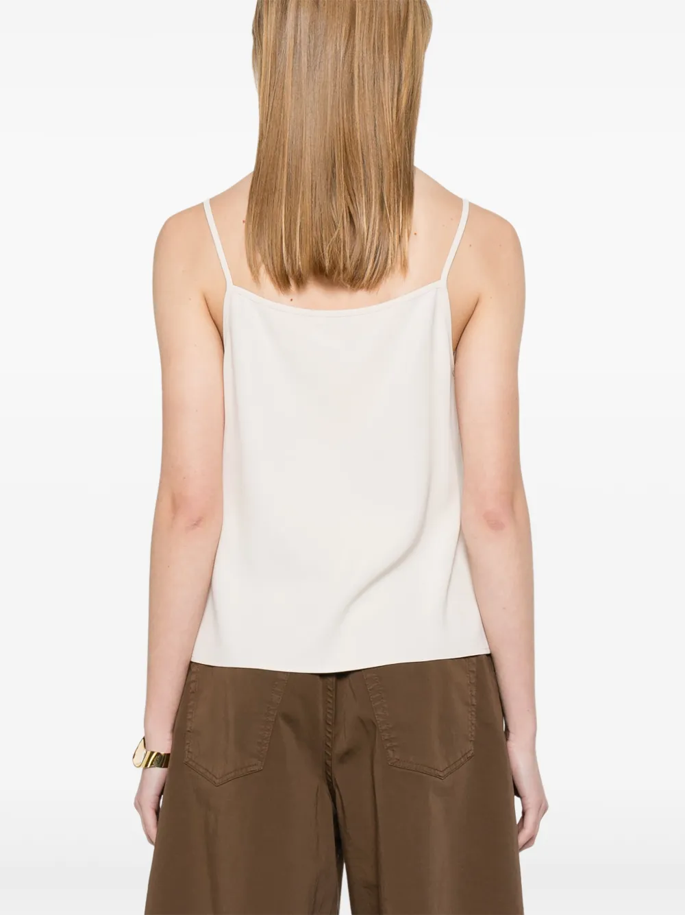 Peserico Top met V-hals Beige