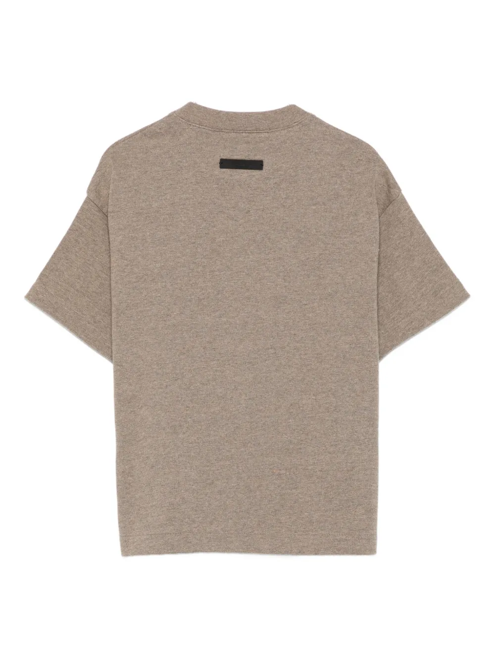 FEAR OF GOD ESSENTIALS KIDS Katoenen T-shirt met logoprint Grijs