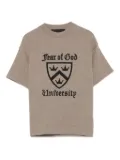 FEAR OF GOD ESSENTIALS KIDS logo-print cotton T-shirt - Grey