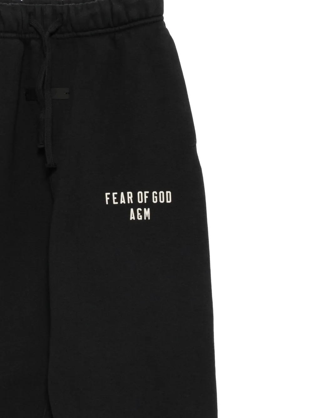 FEAR OF GOD ESSENTIALS KIDS Trainingsbroek met logoprint Zwart
