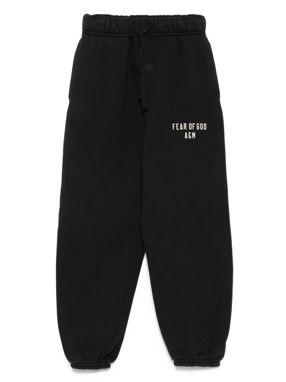 FEAR OF GOD ESSENTIALS KIDS Trainingsbroek met logoprint Zwart