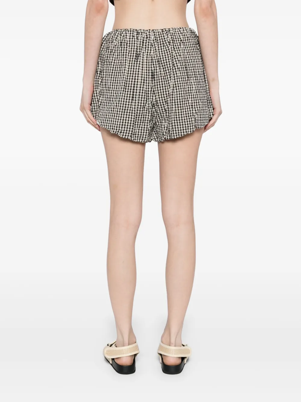 Shop Posse Aurelia Shorts In Black