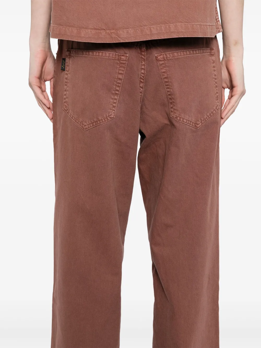 Haikure Bonnie Twill 45 jeans Bruin