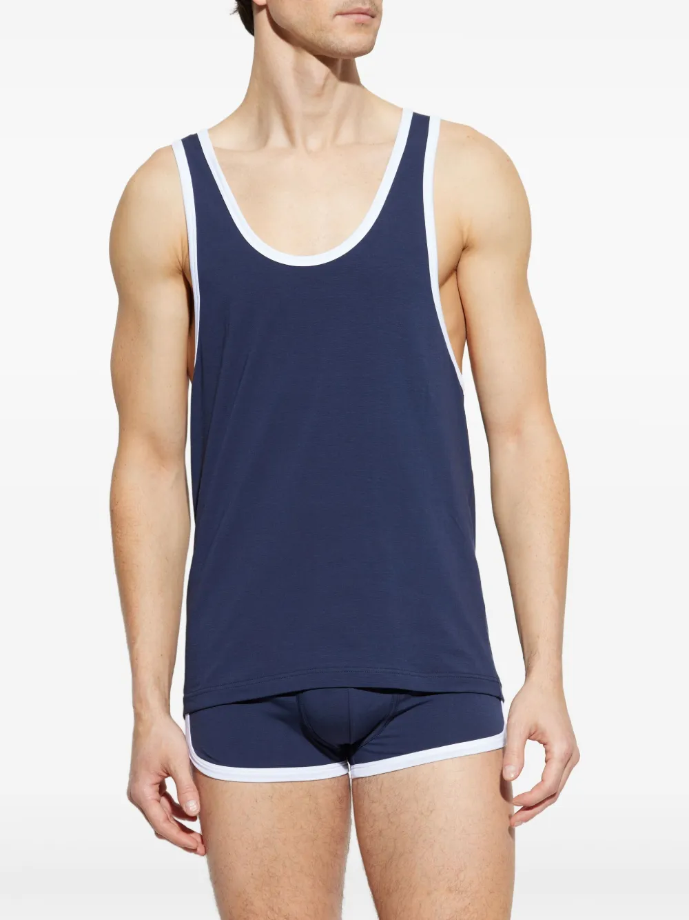 DSQUARED2 Tanktop van stretchkatoen Blauw