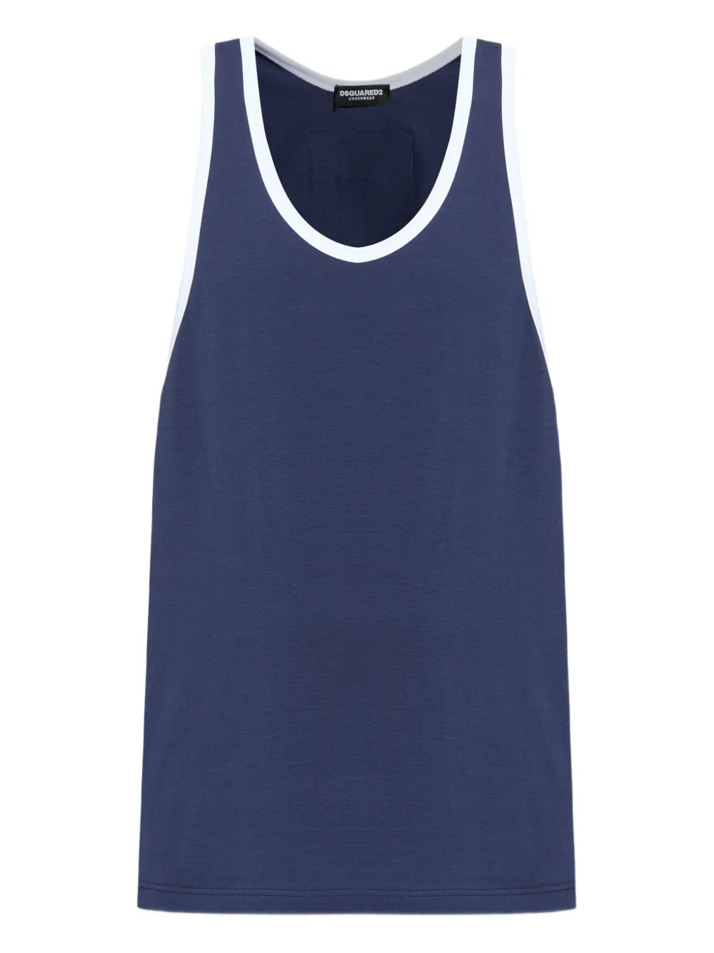 DSQUARED2 Tanktop van stretchkatoen Blauw