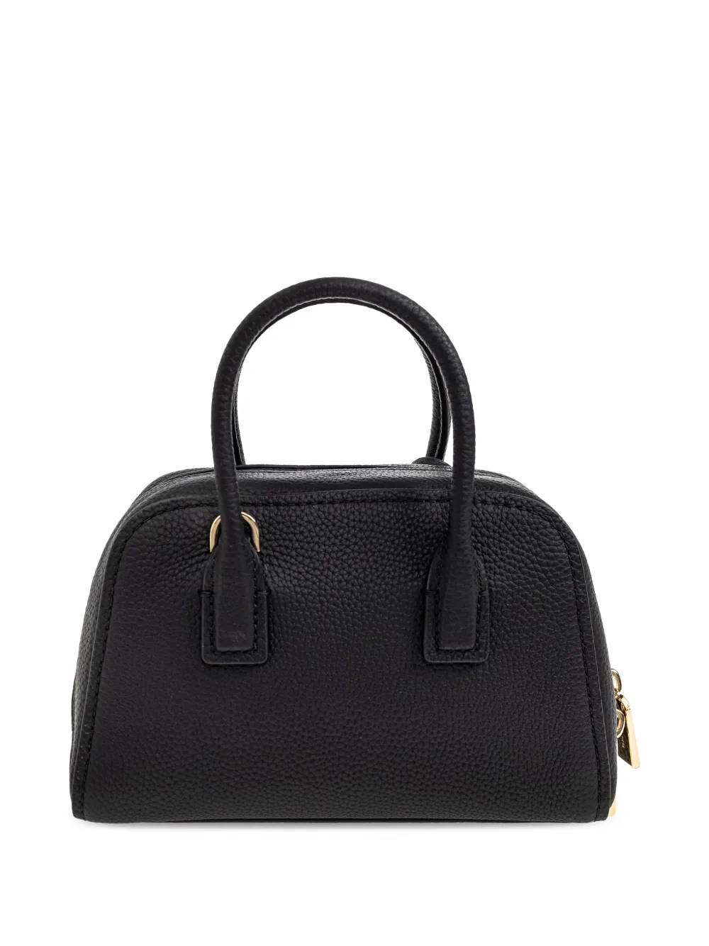 Shop Michael Michael Kors Leather Tote Bag In Black