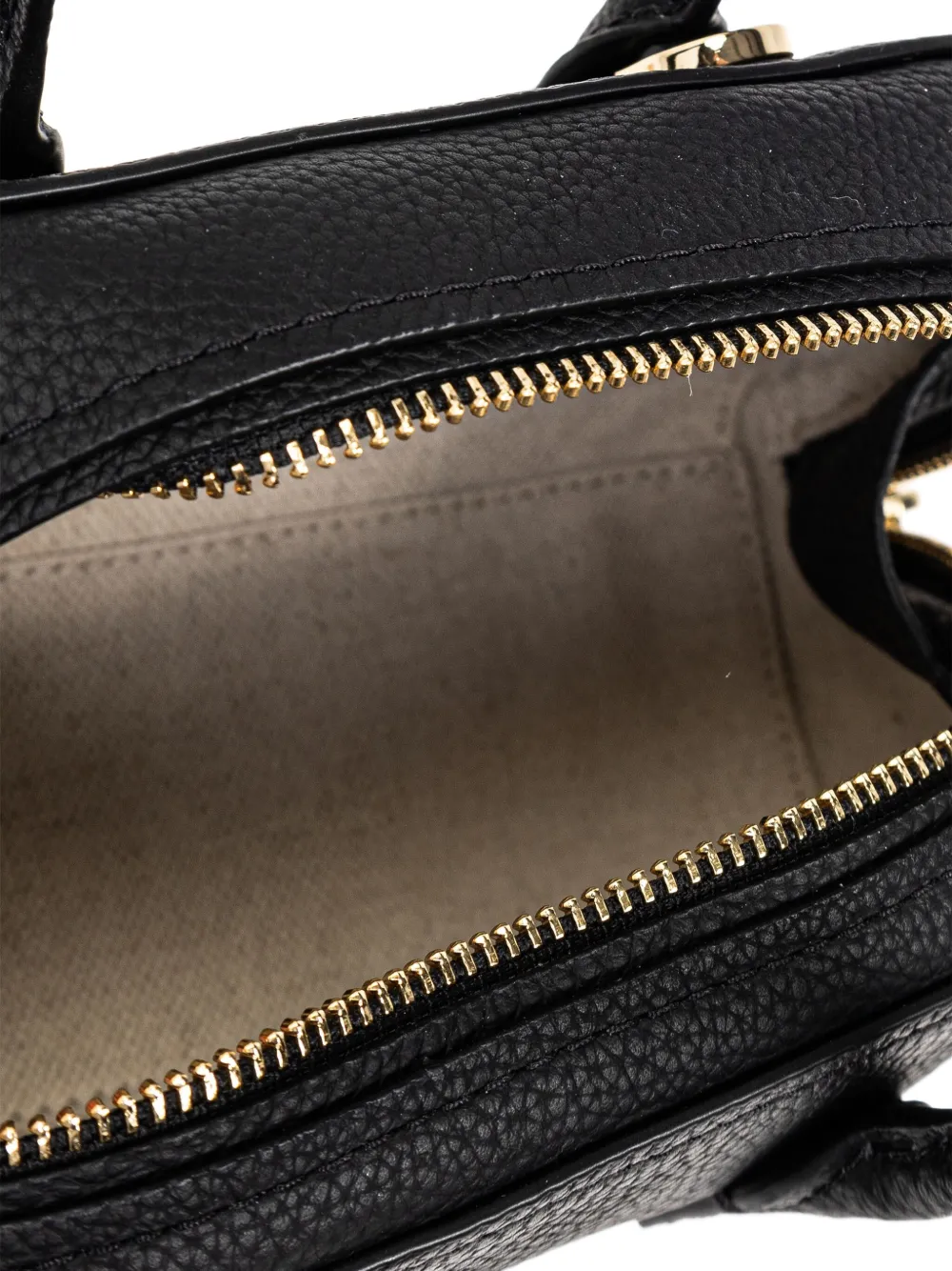 Shop Michael Michael Kors Leather Tote Bag In Black