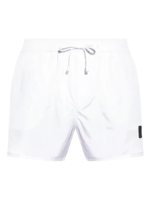 Balmain logo-patch swim shorts 