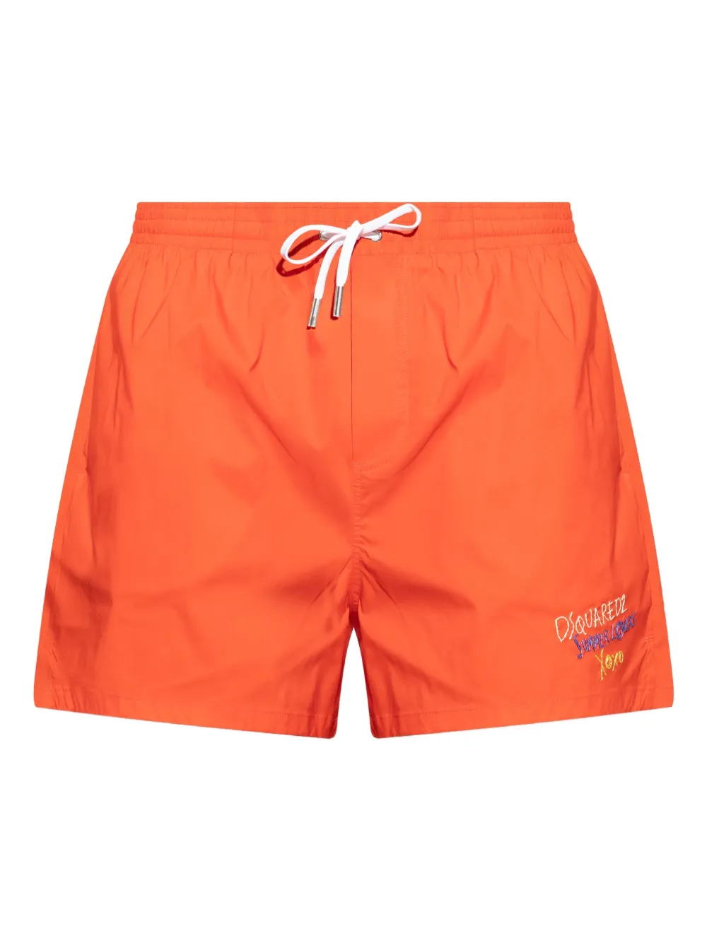 DSQUARED2 Summer Lovers swim shorts | Orange | Image 1