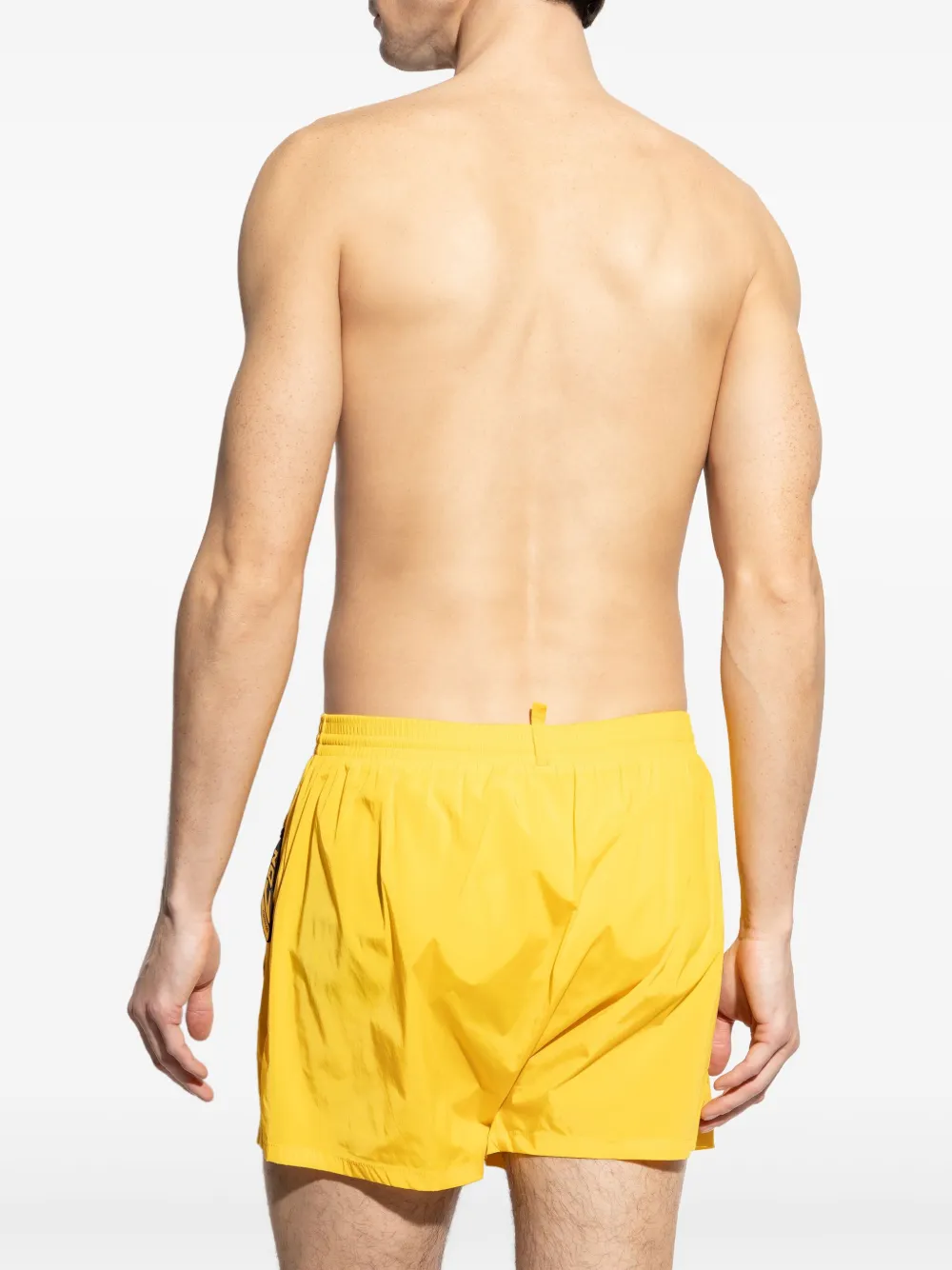 DSQUARED2 Icon swim shorts Geel