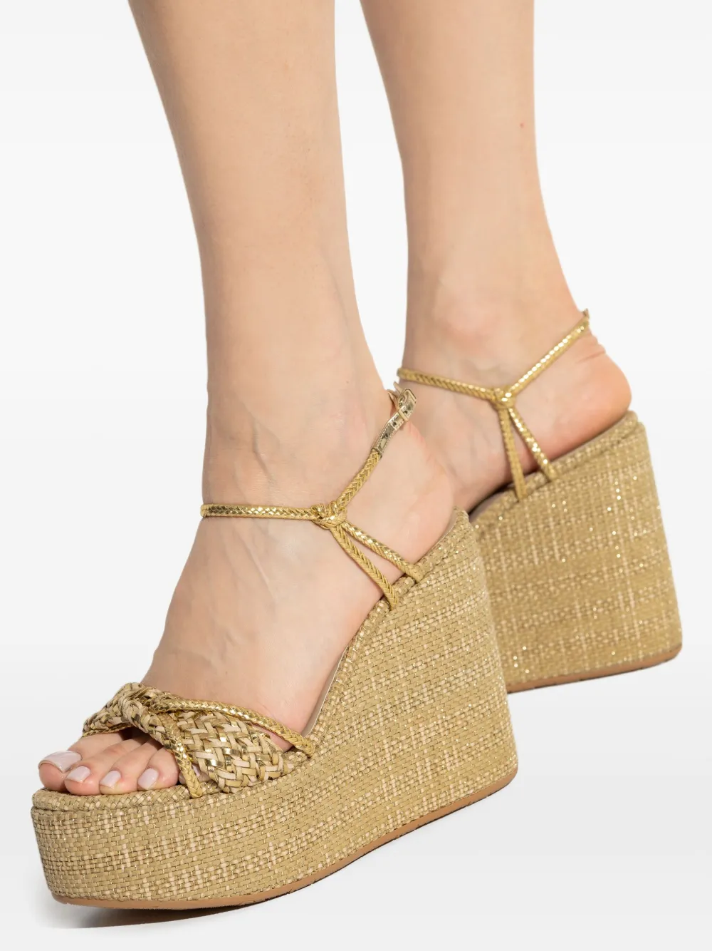 Casadei raffia platform espadrilles | Image 6