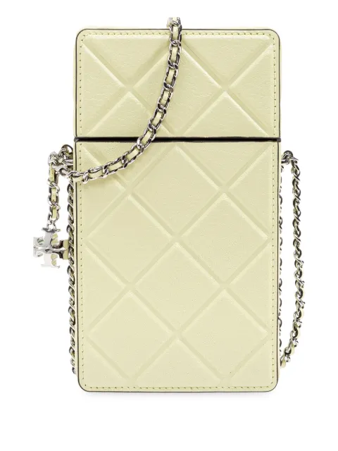 Tory Burch bolsa para celular con placa del logo
