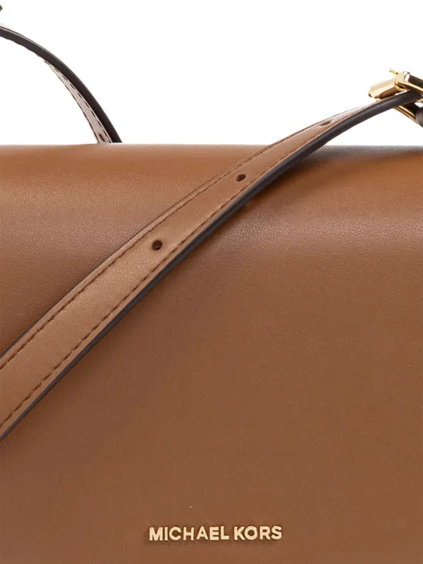 Michael Kors Small Lydia Crossbody Bag | Brown | FARFETCH