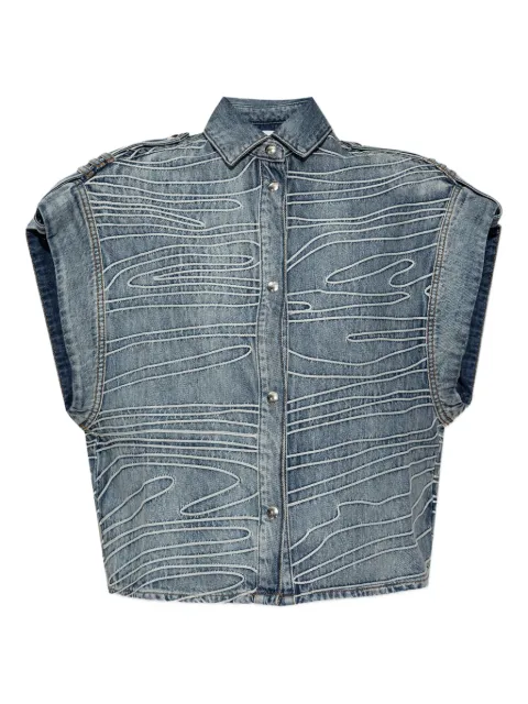 IRO denim waistcoat