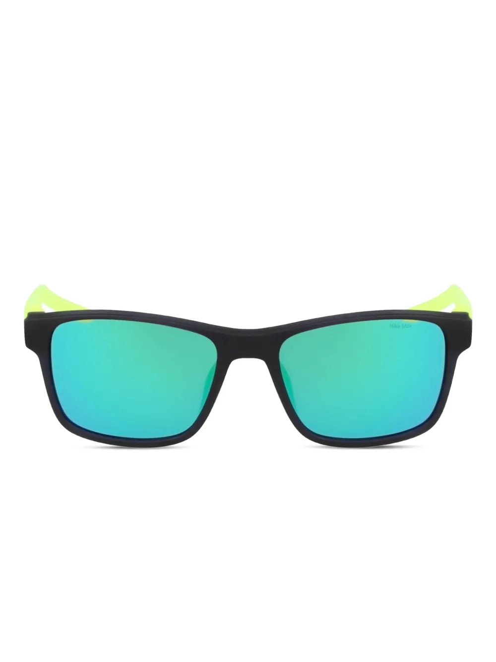 Nike Livefree mirrored square sunglasses | Black | Image 1