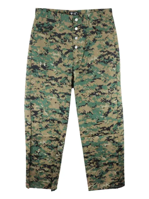 THUG CLUB pants con estampado militar