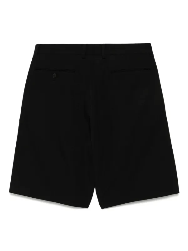 【AURALEE 25SS】WOOL MAX GABARDINE SHORTS Auralee Max Gabardine Shorts | Black | FARFETCH RO