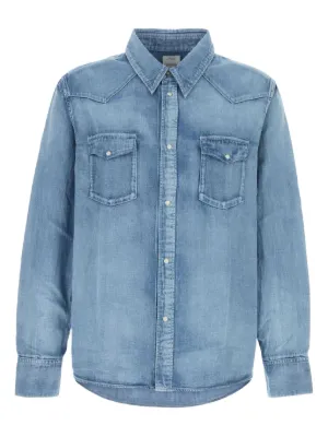 Brunello Cucinelli デニムシャツ | ブルー | FARFETCH JP