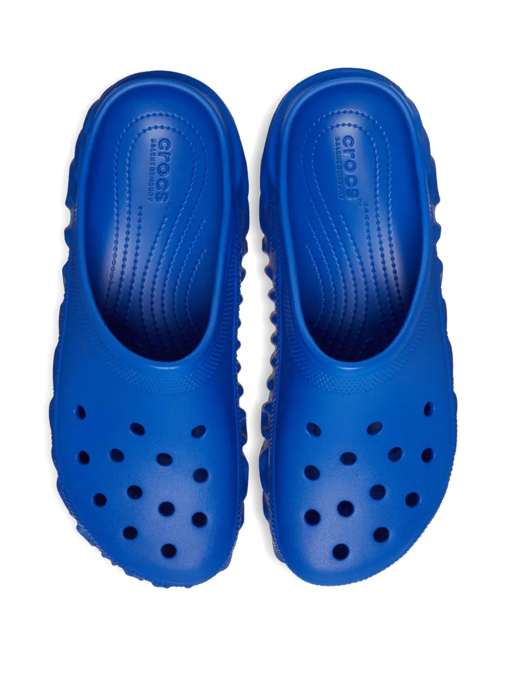 Crocs x Salehe Bembury perforated mules Blue