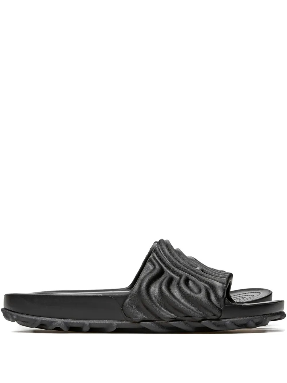 Crocs x Salehe Bembury The Pollex textured slides Black