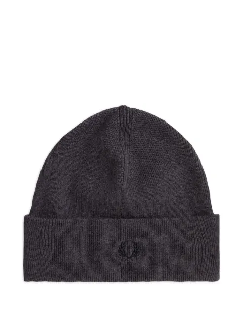 Fred Perry طاقية منسوجة مطرزة بشعار الماركة