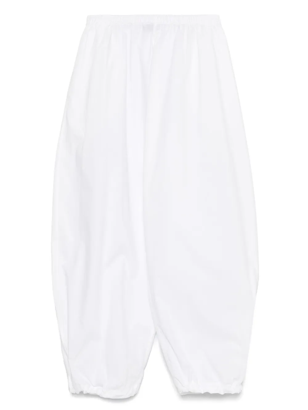 PINKO Broek met toelopende pijpen Wit
