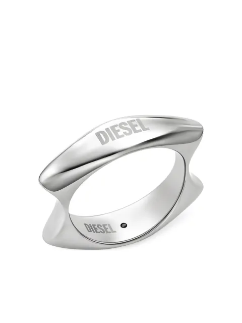 Diesel logo stamp ring 