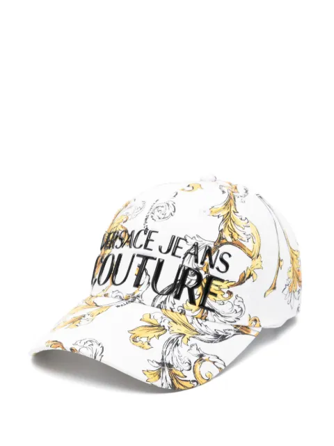 Versace Jeans Couture gorra con estampado Barocco