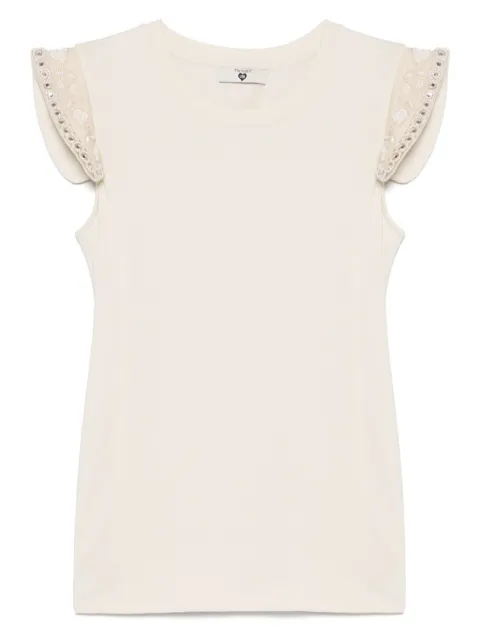 TWINSET bead-detailing T-shirt