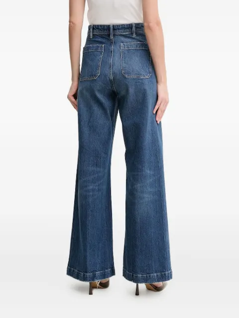Polo Ralph Lauren patch-pockets wide-leg jeans