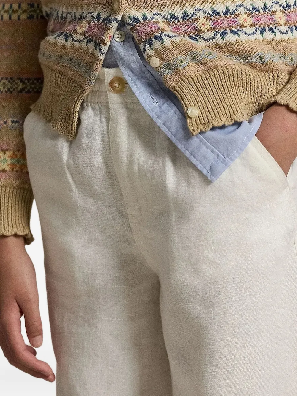 Polo Ralph Lauren Button-fastening Trousers In White
