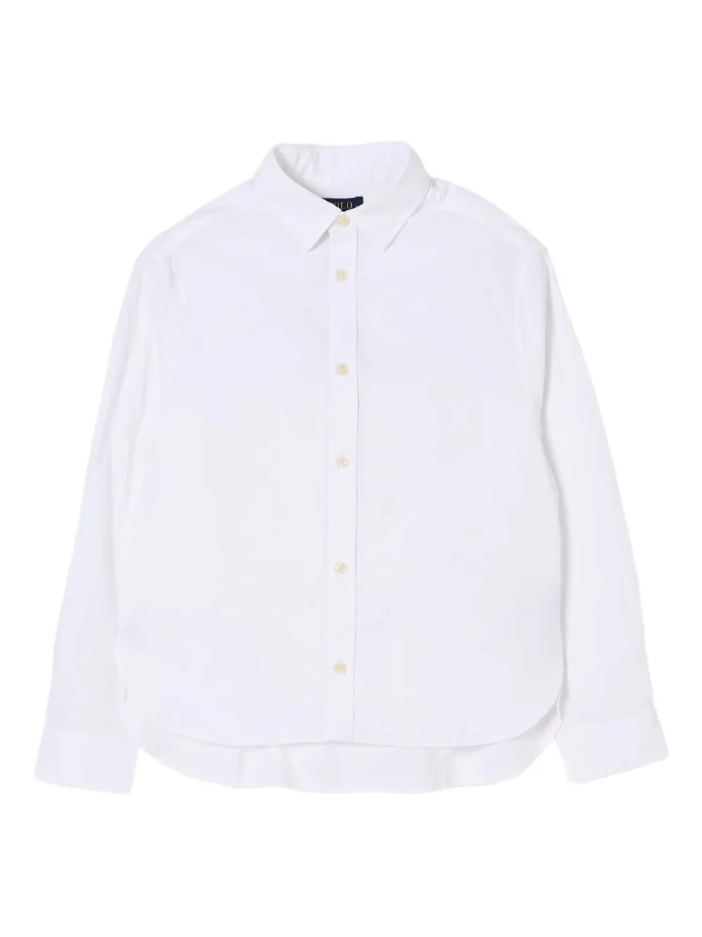 POLO RALPH LAUREN KIDS Camicia con polsini - Bianco