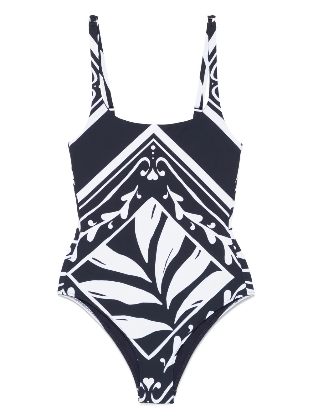 TWINSET printed swimsuit | Blue | Image 1