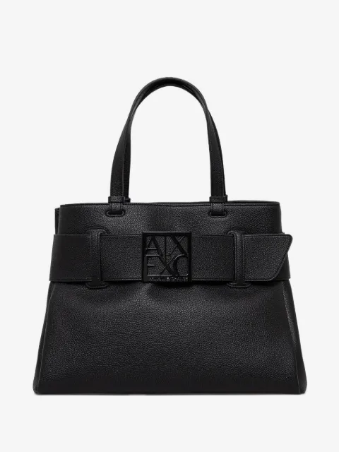 Armani Exchange tote estructurado