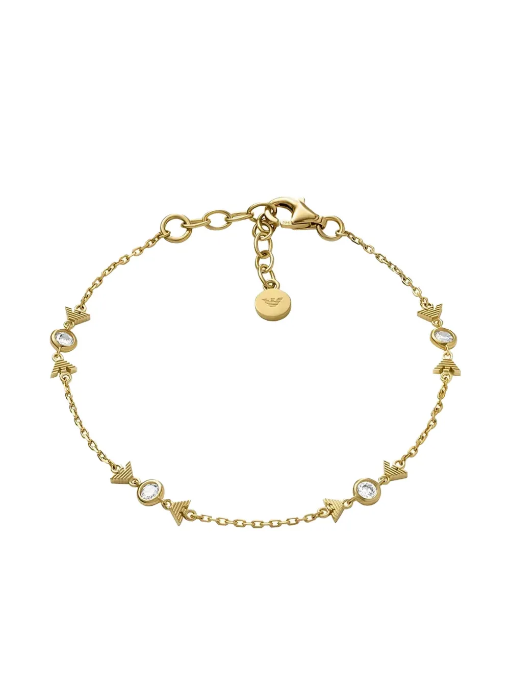 Emporio Armani Bracciale con gemme - Oro